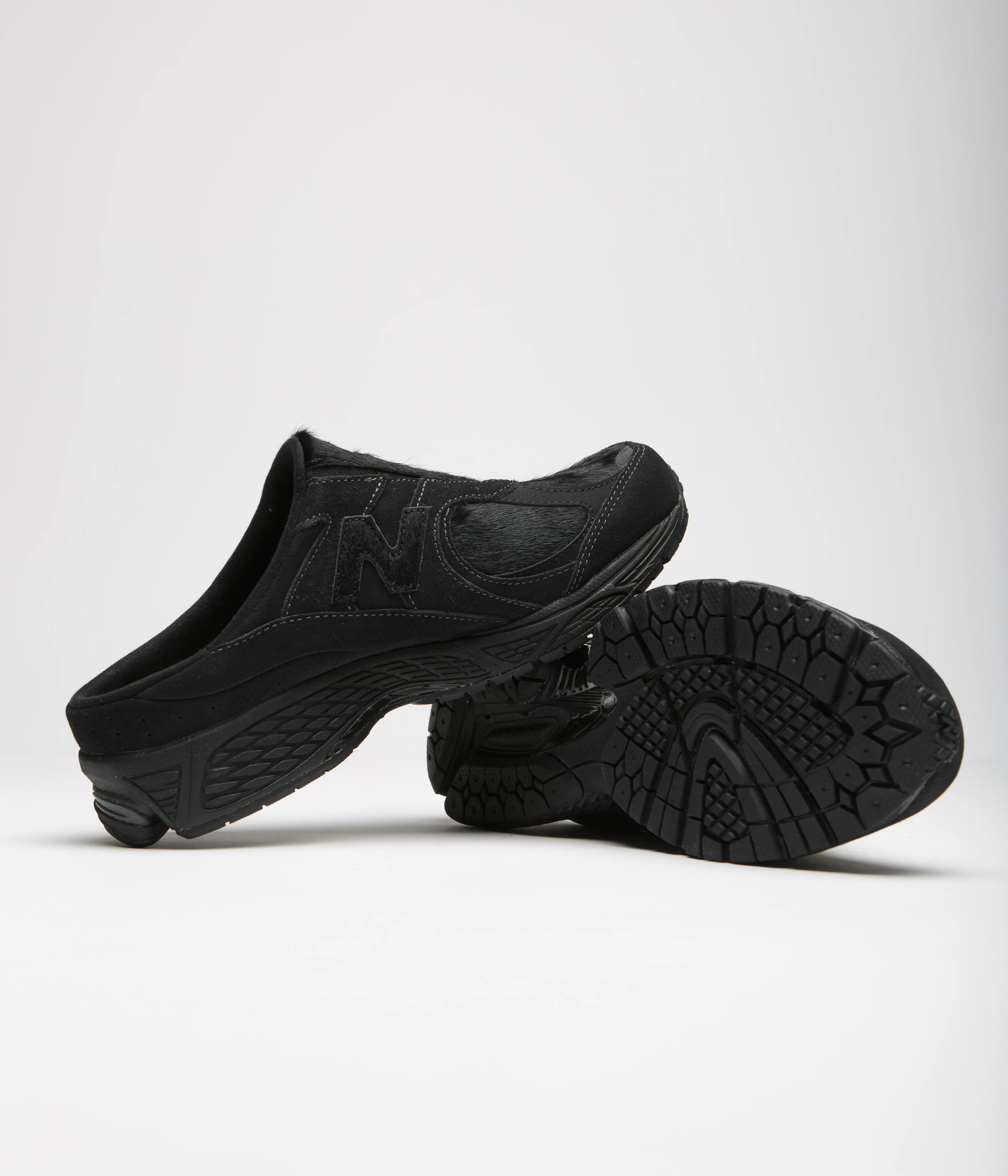 New Balance 2002R Mule Shoes - Black