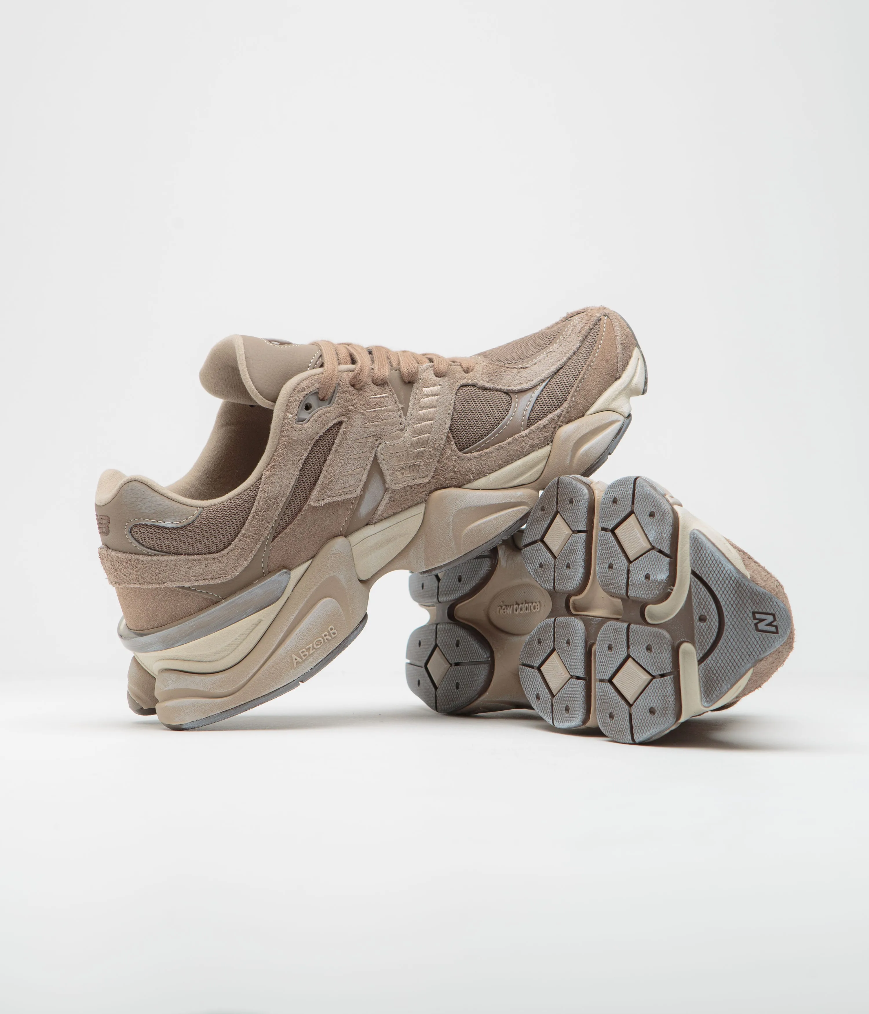 New Balance 9060 Shoes - Mushroom / Dark Mushroom