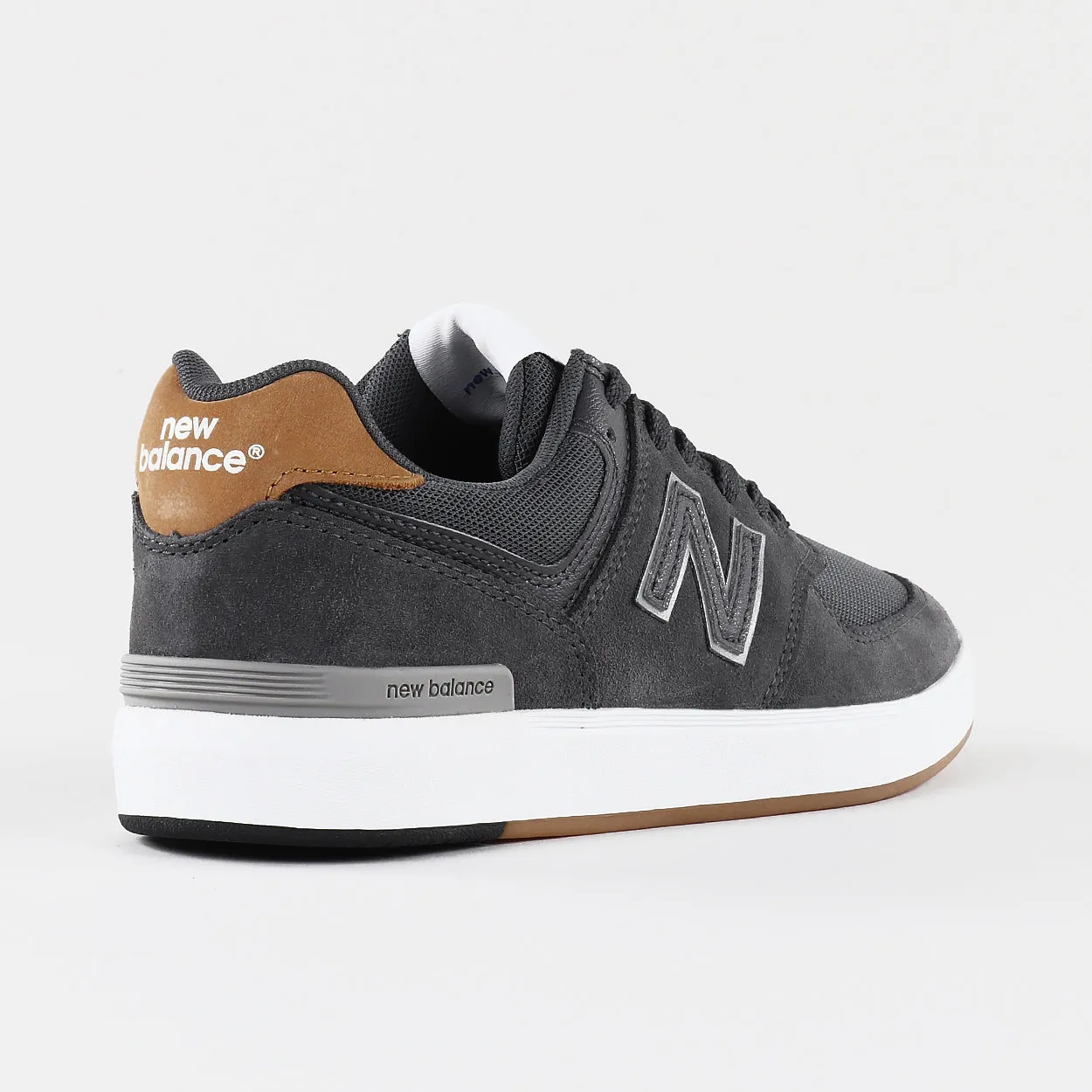 New Balance Numeric 574 Shoes - Charcoal