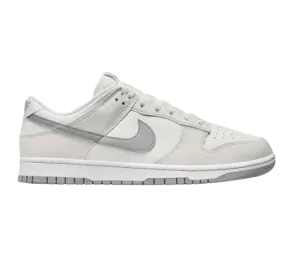 Nike Men's Dunk Low Retro Shoes - Summit White / Light Smoke Grey