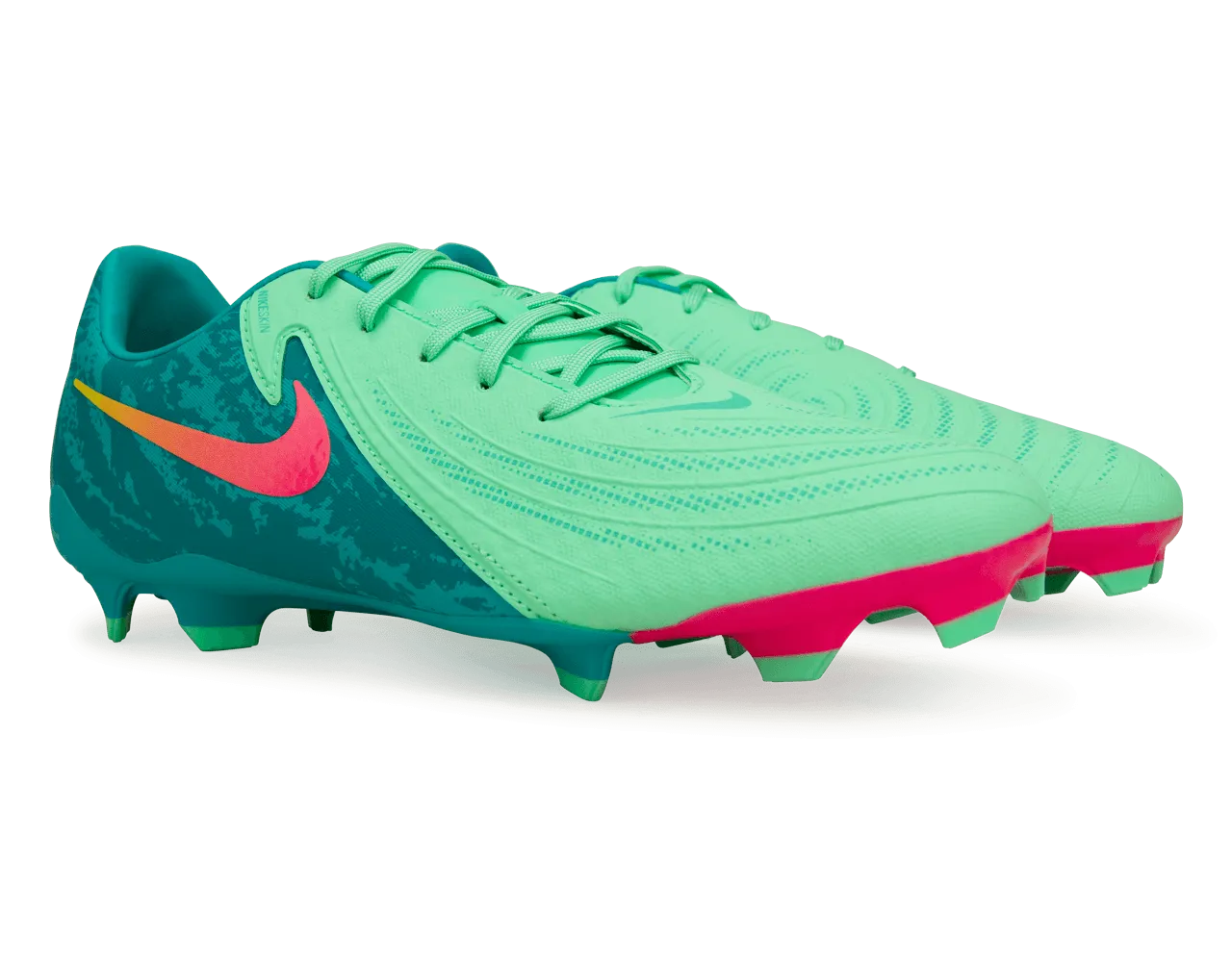 Nike Phantom GX II Academy LV8 FG/MG Green Glow/Black