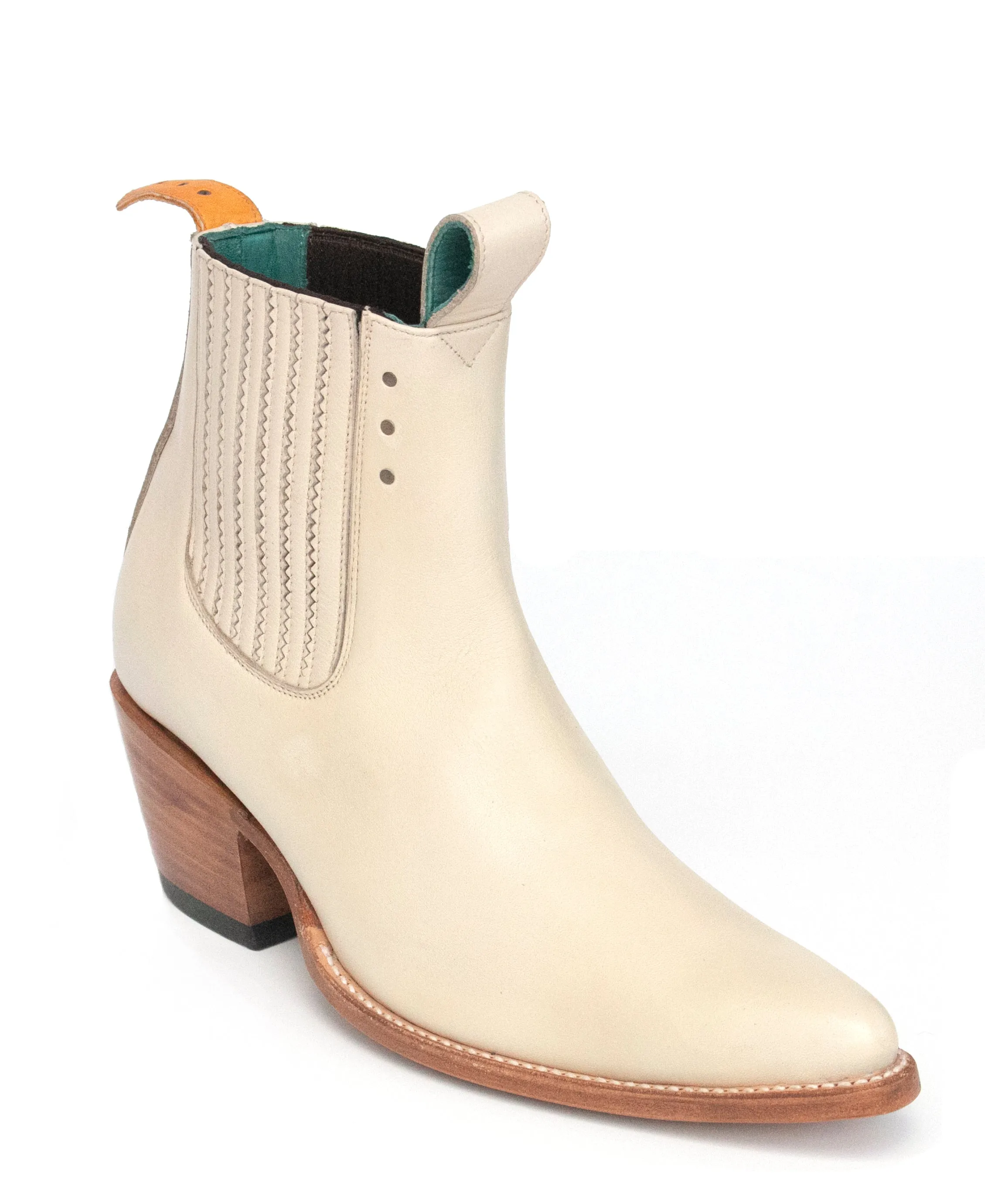 No.1001 FREEWAY chelsea boot - bone leather WOMEN