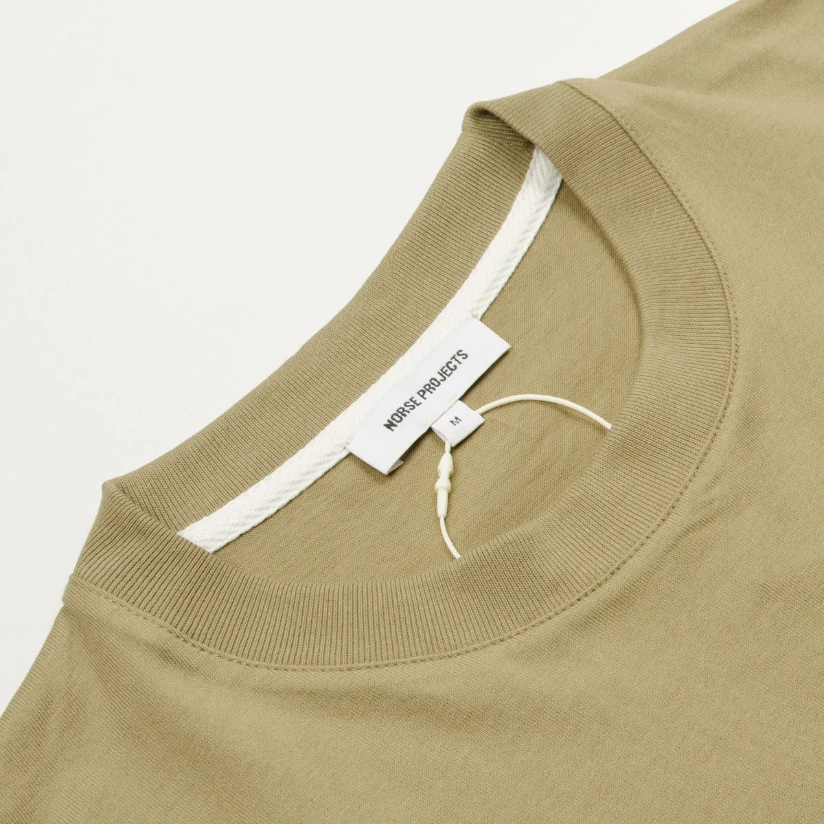 Norse Projects - Johannes Standard Pocket T-shirt - Utility Khaki