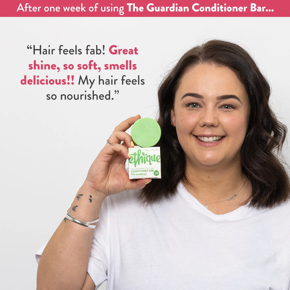 Nourishing Conditioner Bar for Dry Hair: The Guardian