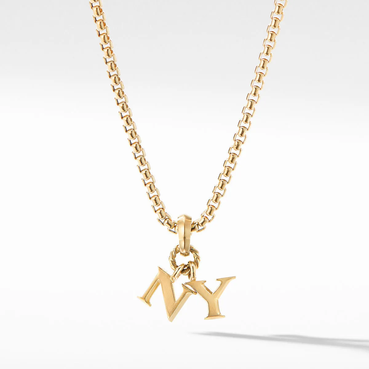 NY Charm in 18K Yellow Gold