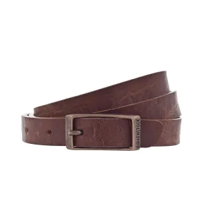 Ohio Cognac Grained Leather 20mm One Size