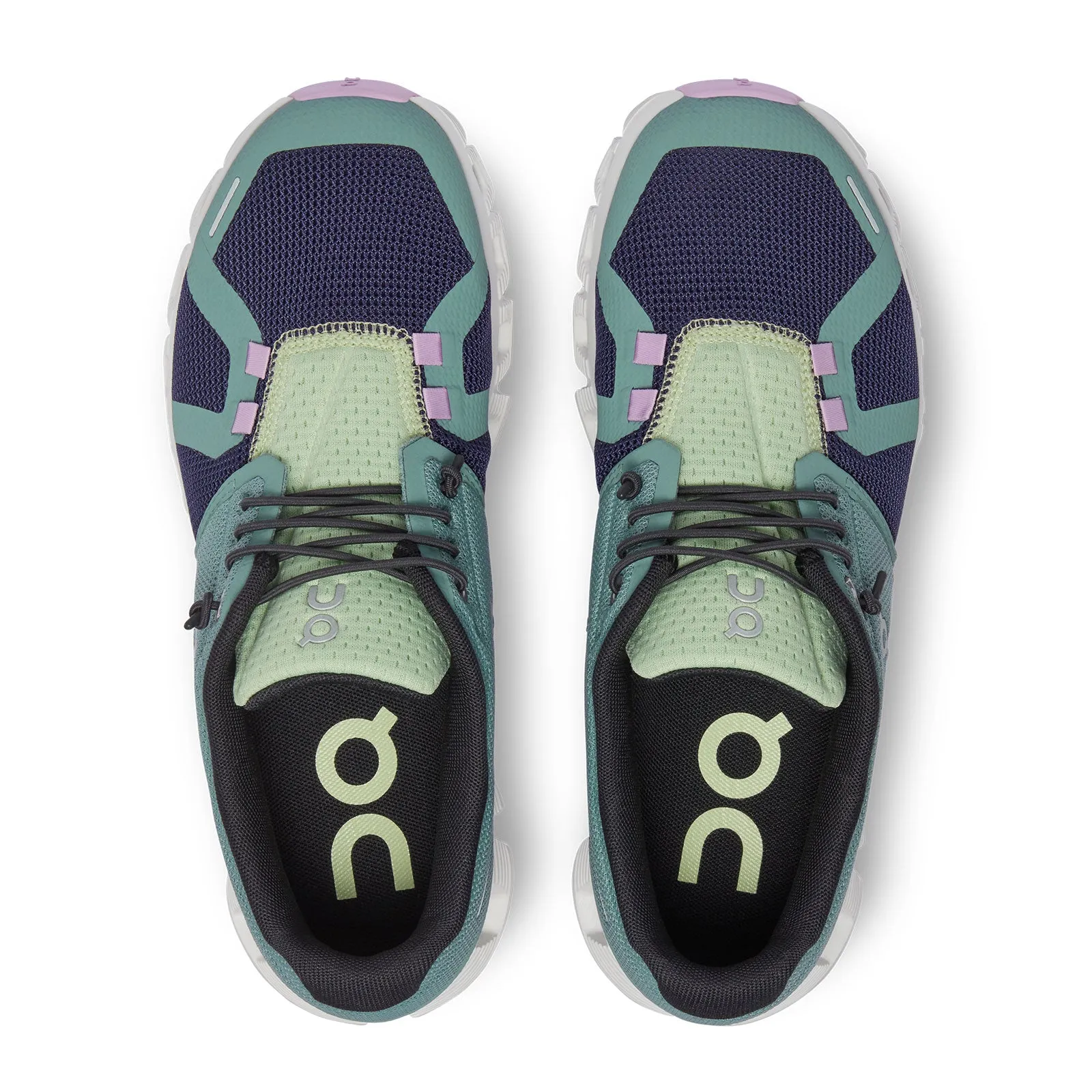 On Running Cloud 5 Push Running Shoe (Women) - Cobble/Flint