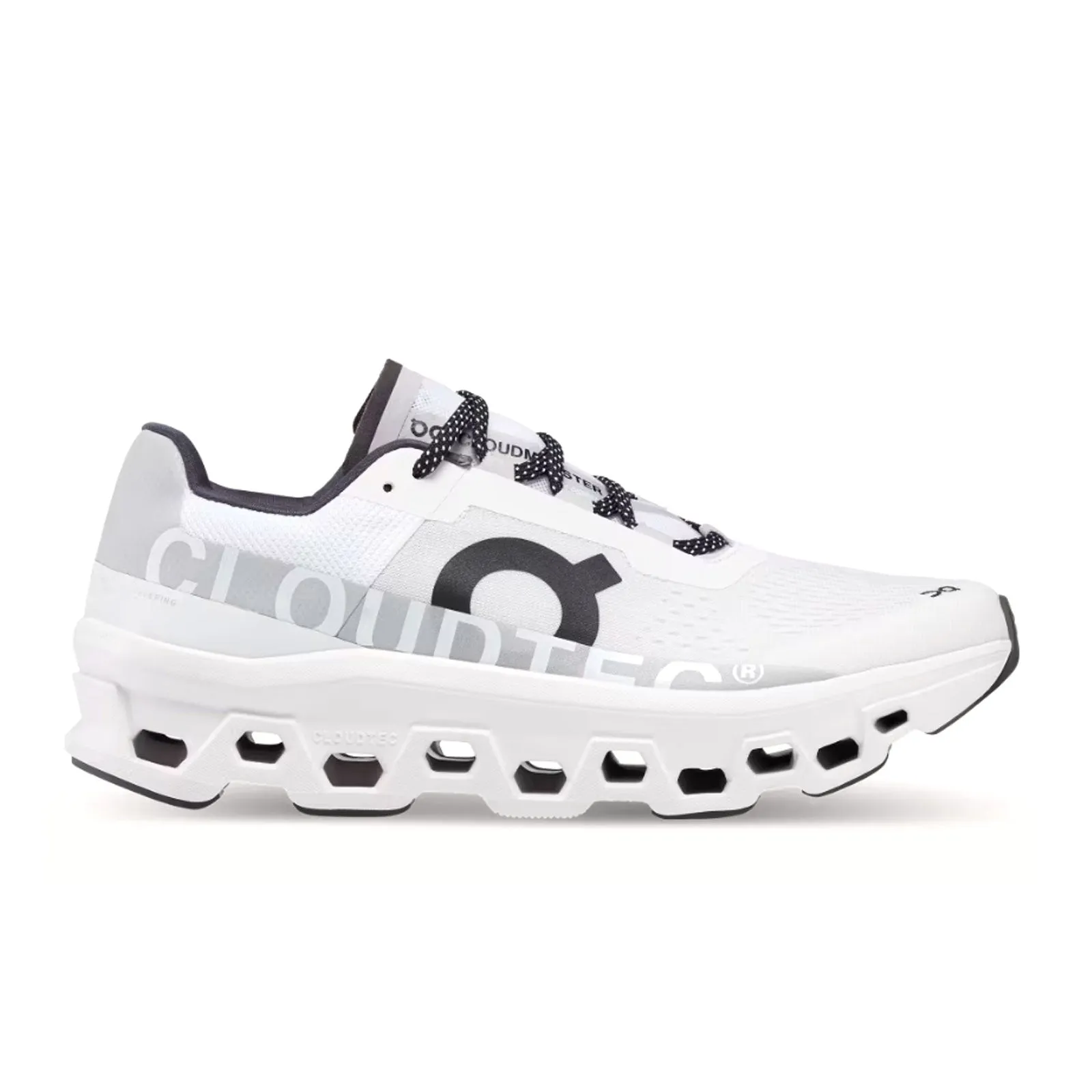 On Running Cloudmonster Running Shoe (Women) - All White