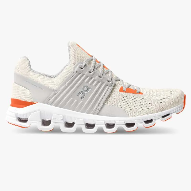 On Running Men's Cloudswift Shoes - White / Flame