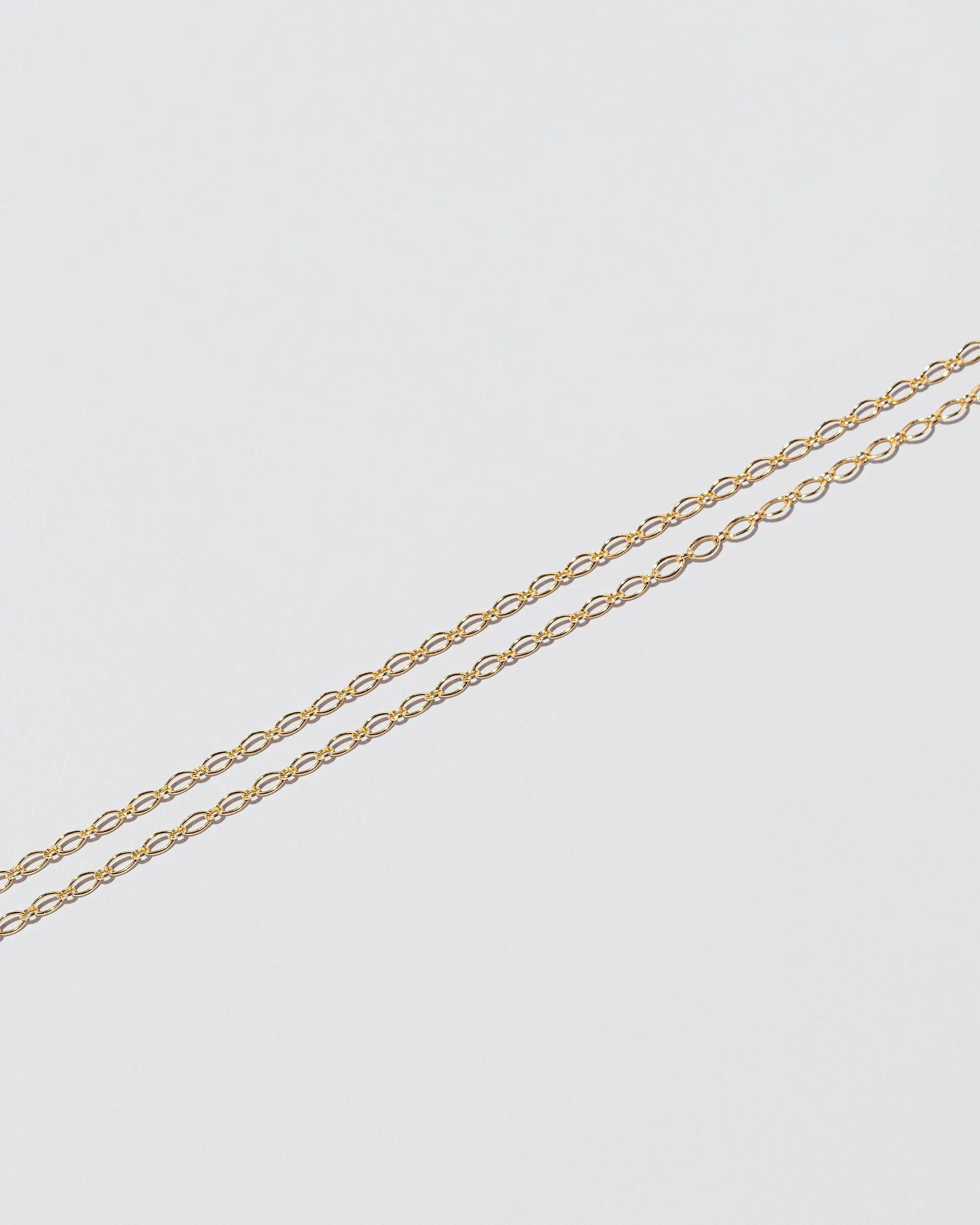 Open Oval Chain Necklace