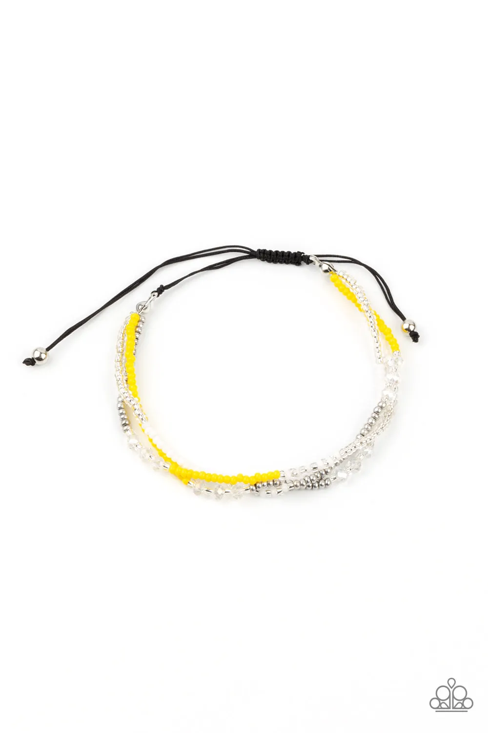 Paparazzi BEAD Me Up Scotty! - Yellow Bracelet