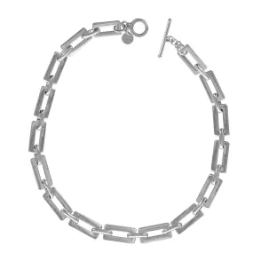 Parisian Edin Open Rectangular Links Necklace