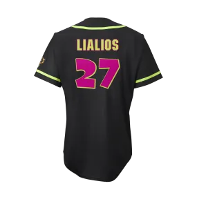 Party Animals Jake Lialios #27 EvoShield Jersey - Black