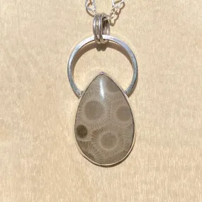 Petoskey Stone Pendant Necklace