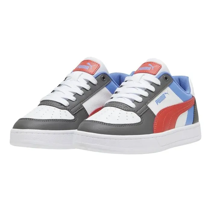 PUMA JUNIOR CAVEN 2.0 WHITE/RED/BLACK SHOES