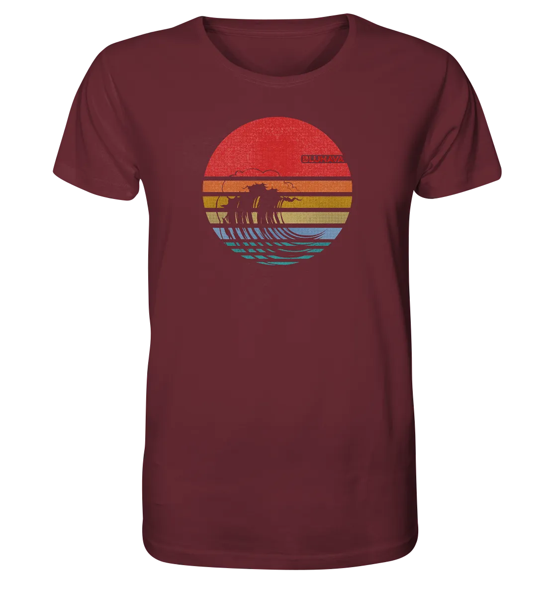 "Vintage Wave" - Herren Premium Organic Shirt