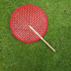 Round Pandan Fan (Red)