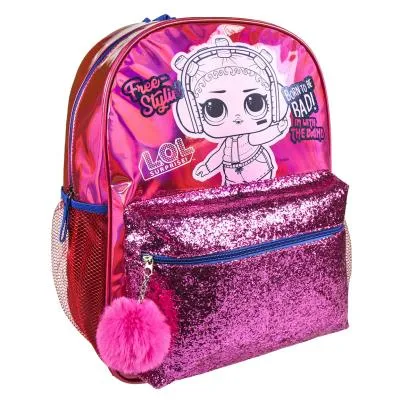 Rucsac LOL Sparkly II, 40 cm,  6 ani, Fete