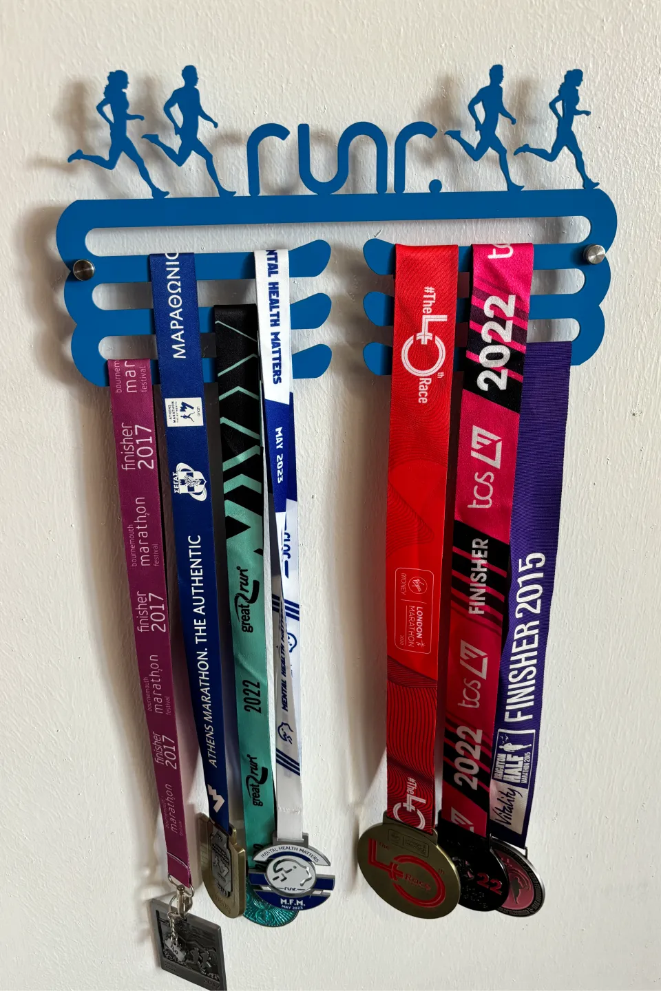 Runr Medal Hanger - Blue