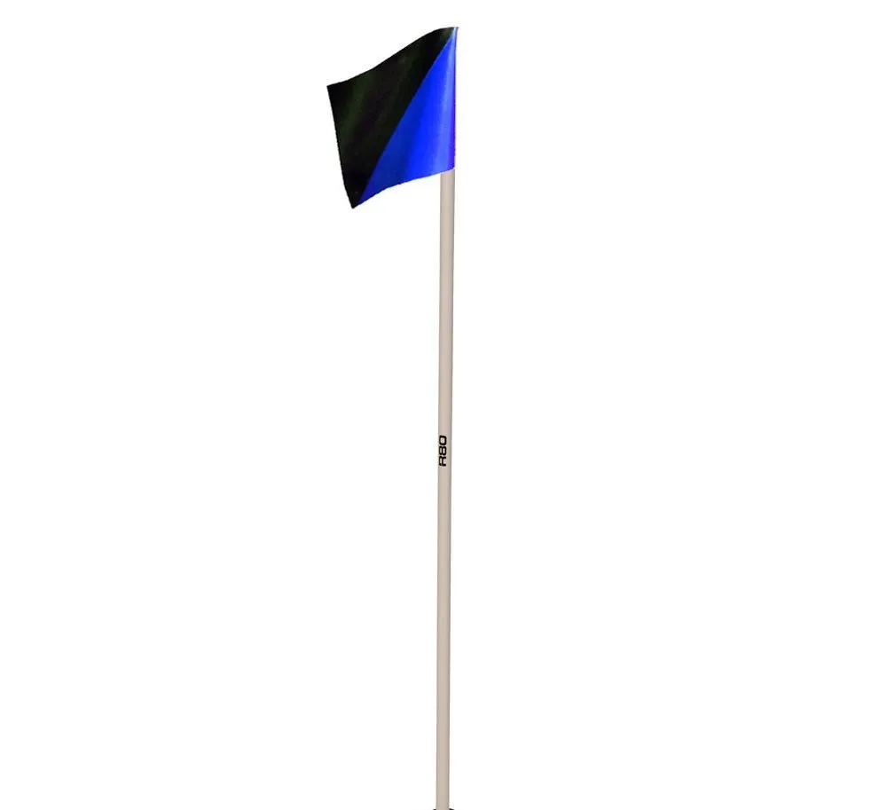 Sideline Pole with Club Colours Flag