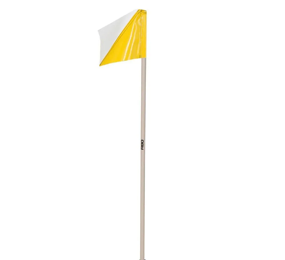 Sideline Pole with Club Colours Flag