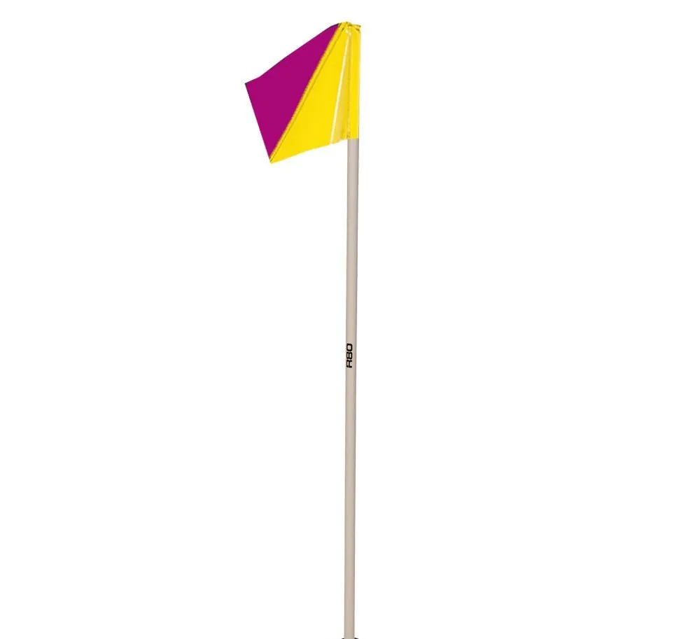 Sideline Pole with Club Colours Flag