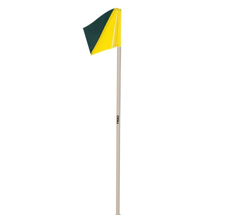 Sideline Pole with Club Colours Flag