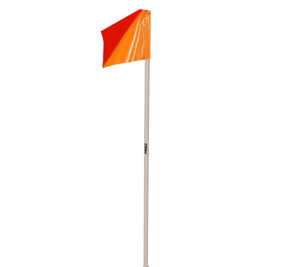 Sideline Pole with Club Colours Flag