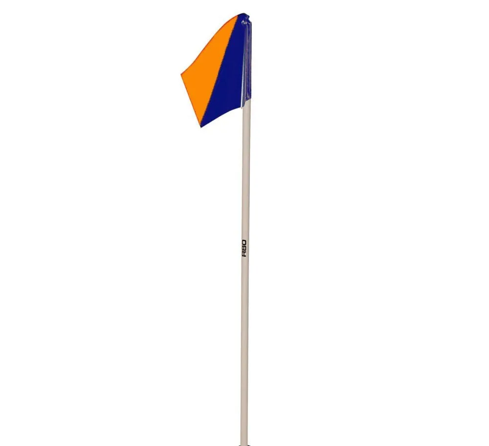 Sideline Pole with Club Colours Flag