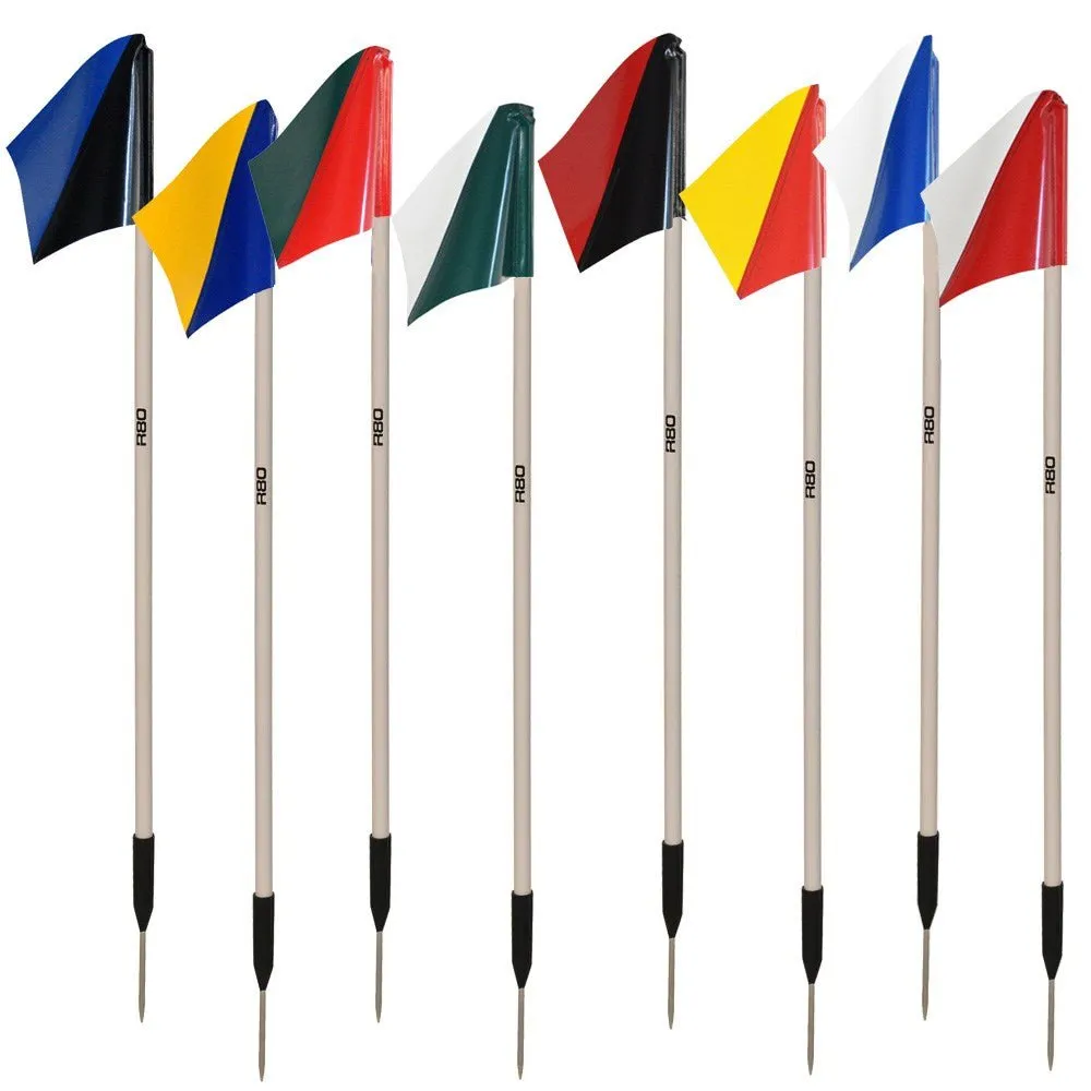 Sideline Pole with Club Colours Flag