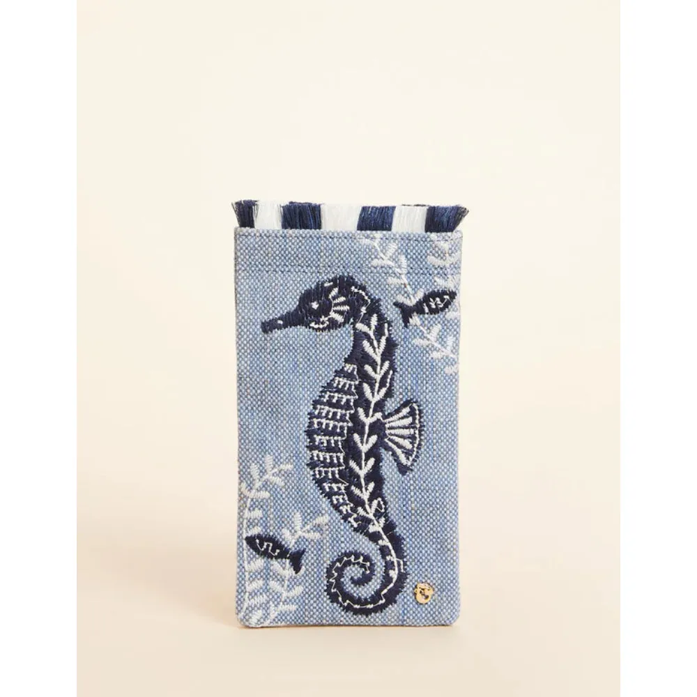 Spartina Sunglass Case - Hamilton Seahorse