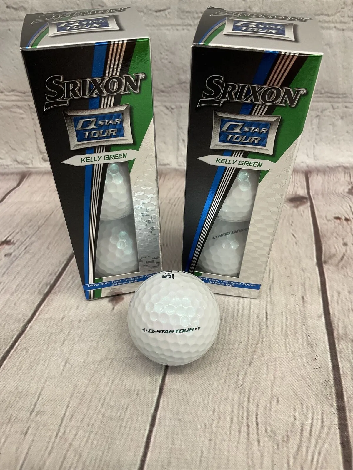 Srixon Q-Star Tour Half Dozen - Kelly Green