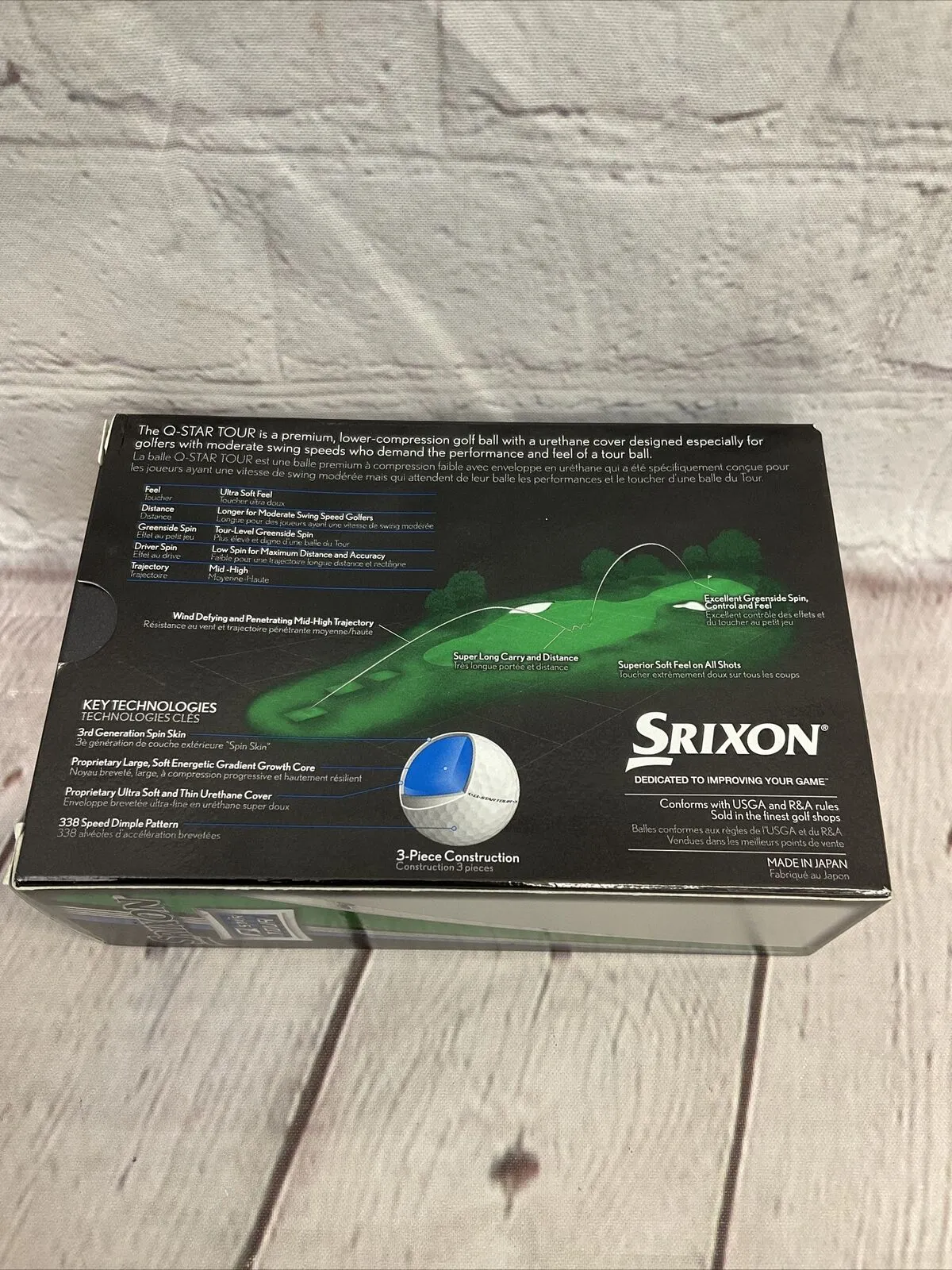 Srixon Q-Star Tour Half Dozen - Kelly Green