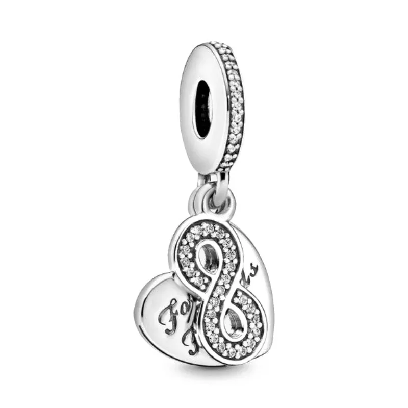 Sterling Silver Dangle Pandora Charm DIY Jewelry For Women