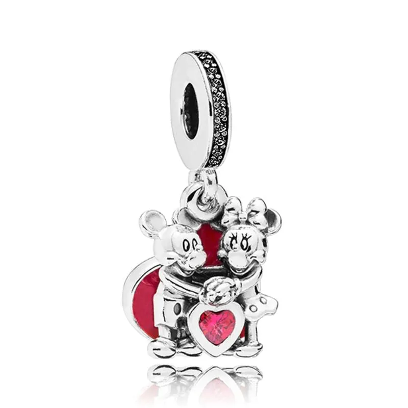 Sterling Sparkling Silver Bead Charm For Girls & Women