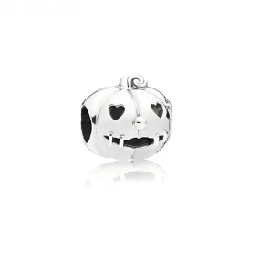 Sterling Sparkling Silver Bead Charm For Girls & Women