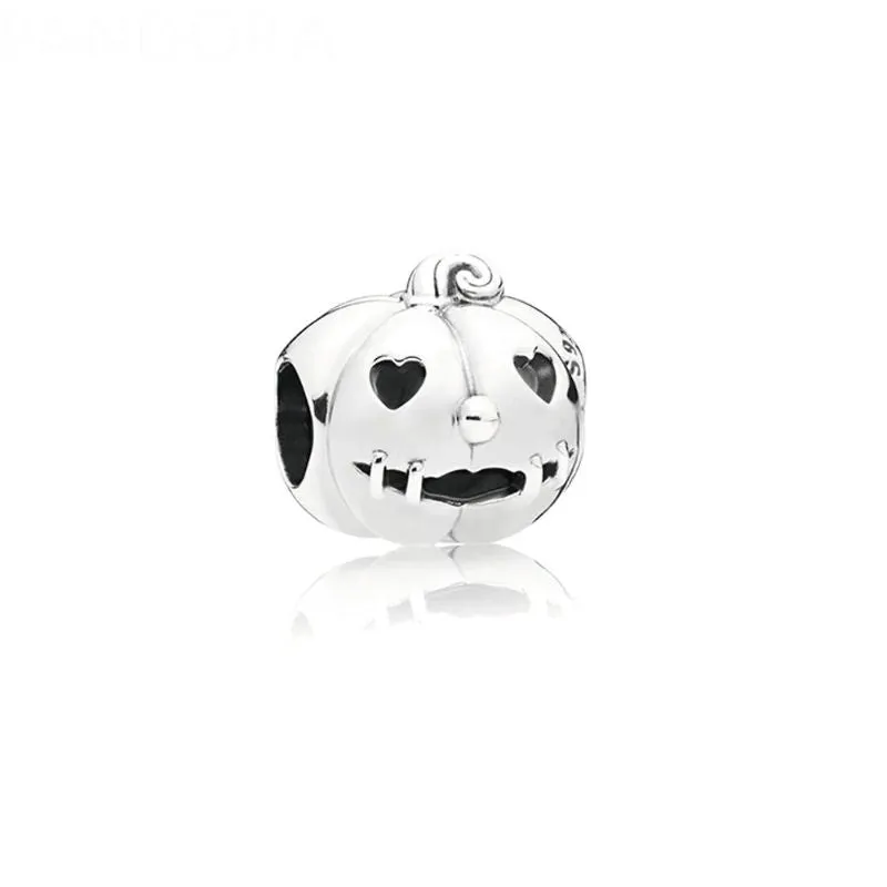 Sterling Sparkling Silver Bead Charm For Girls & Women