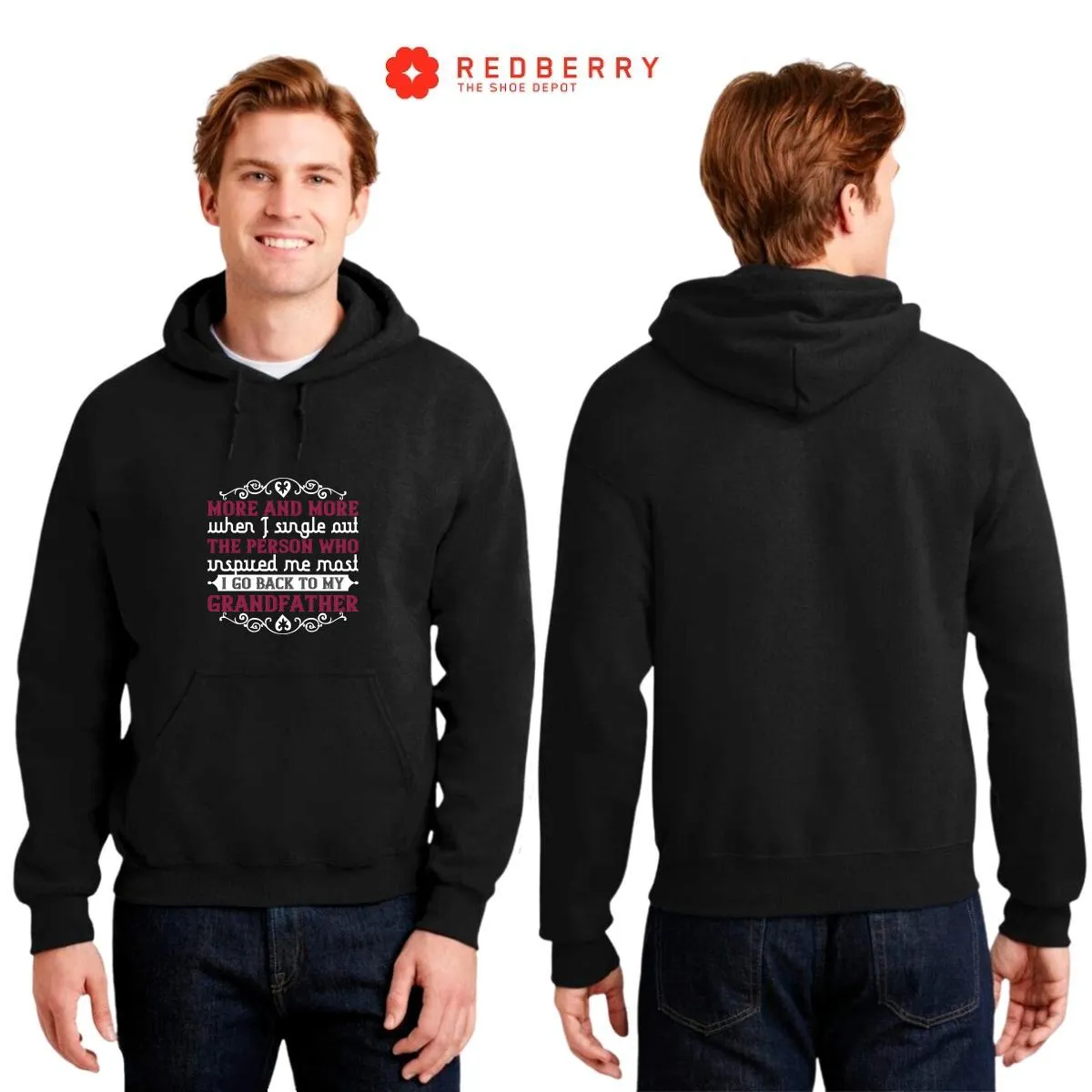 Sudadera Hombre  Hoodie Abuelo Papá Padre Hijo Hija 031