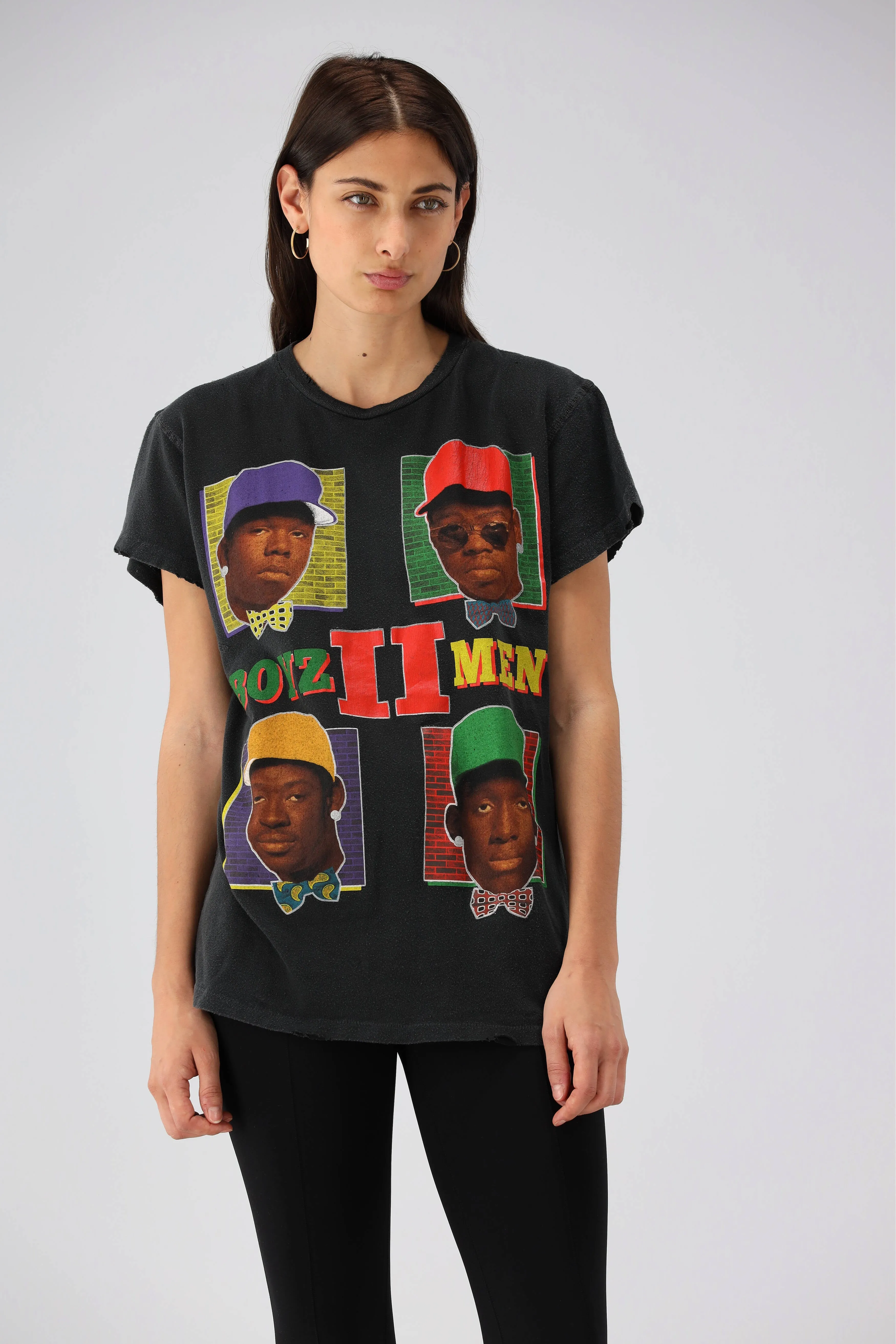 T-Shirt Boyz II Men in Coal Pigment