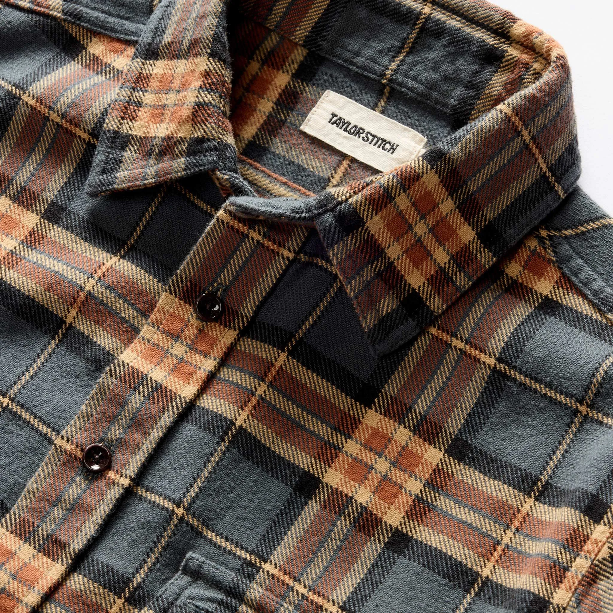 The Ledge Shirt in Conifer Plaid