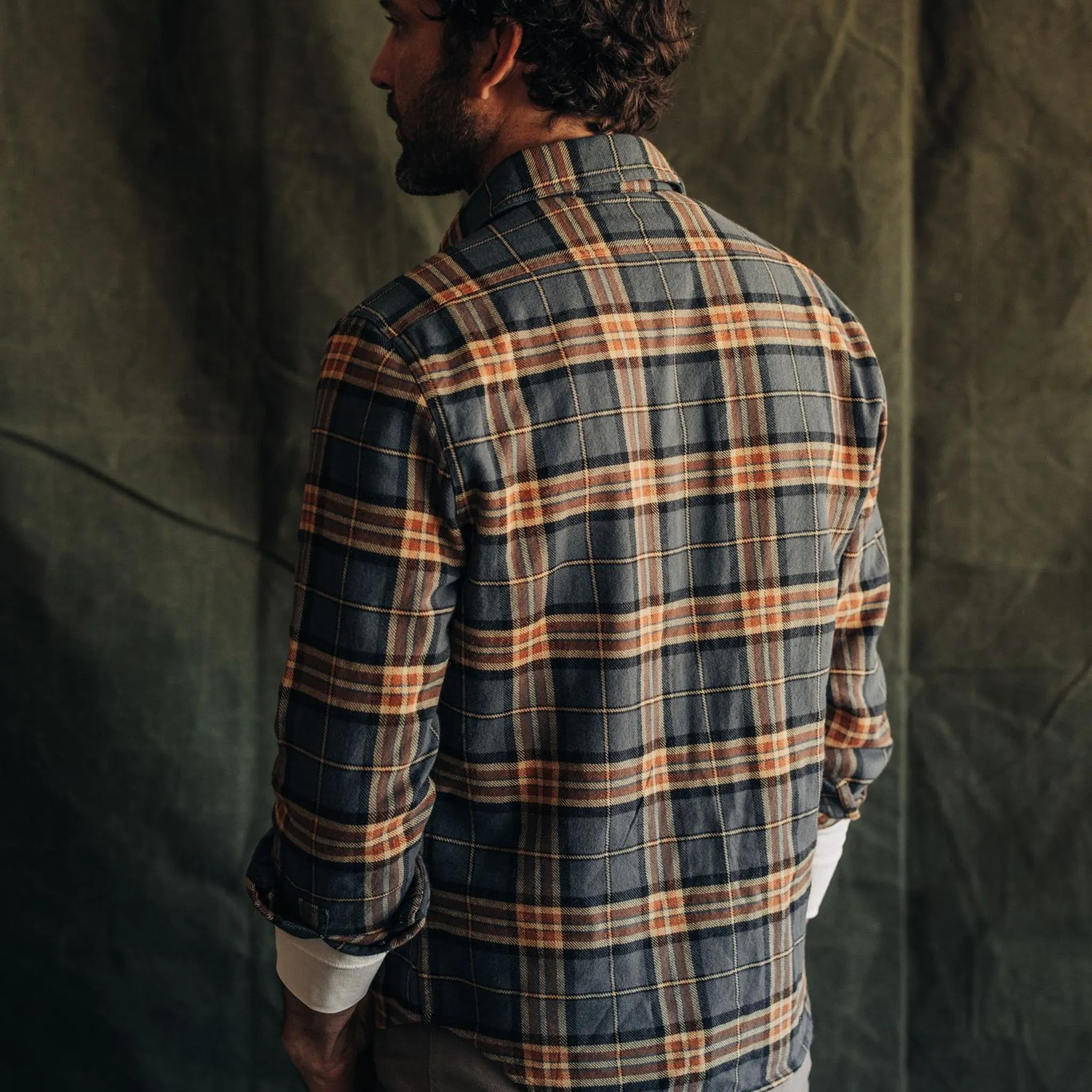 The Ledge Shirt in Conifer Plaid