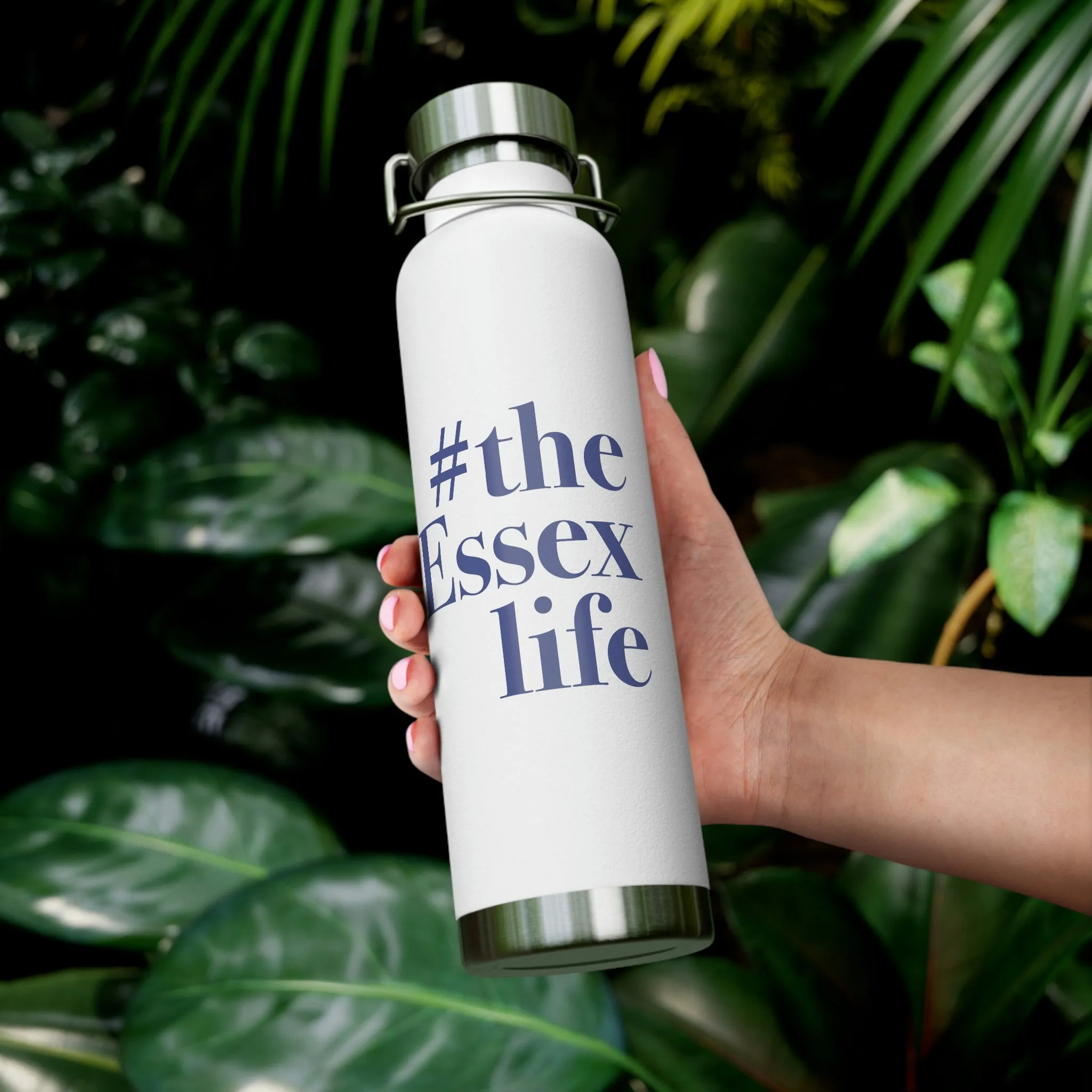 #theessexlife Copper Vacuum Insulated Bottle, 22oz