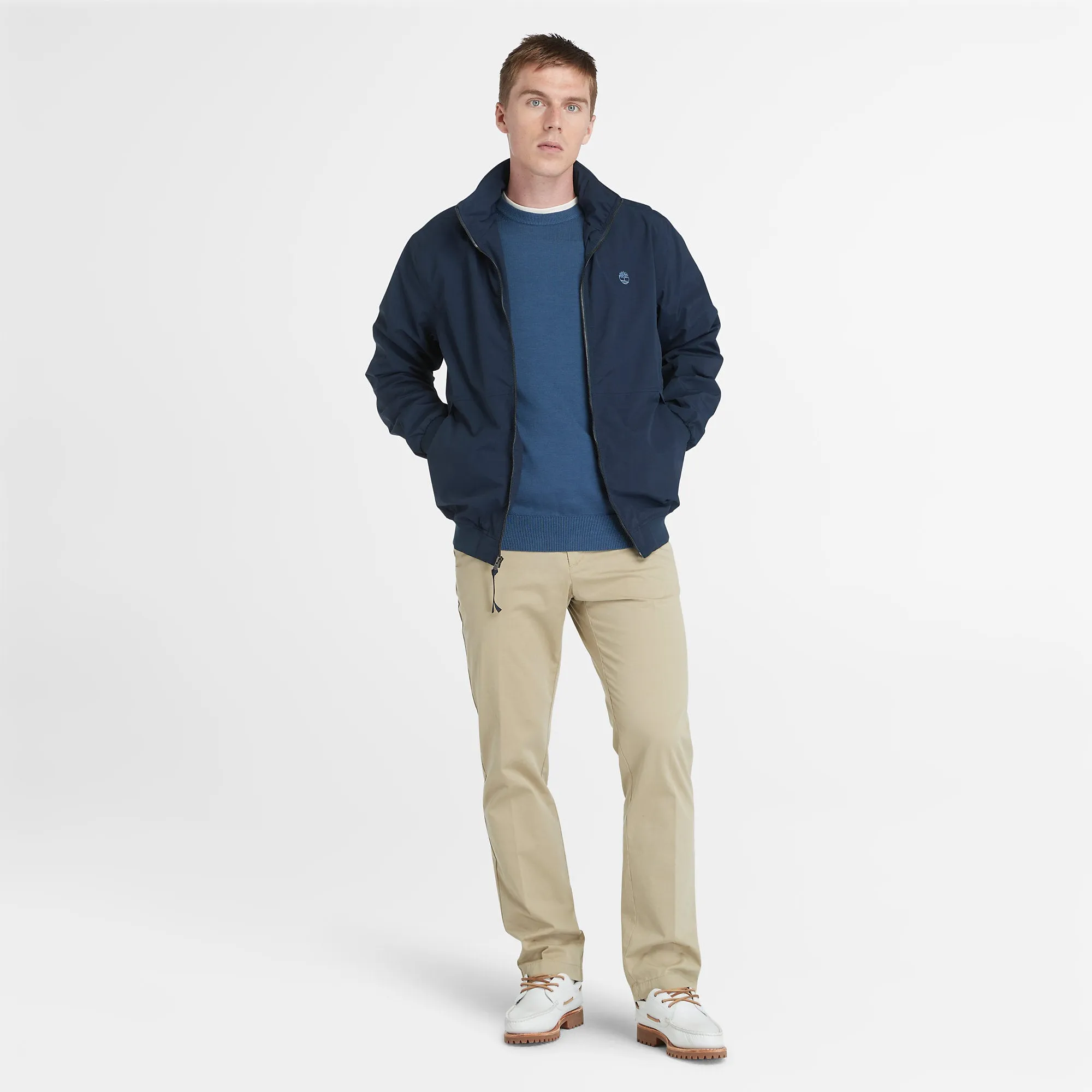 Timberland Mens Water Resistant Bomber Jacket