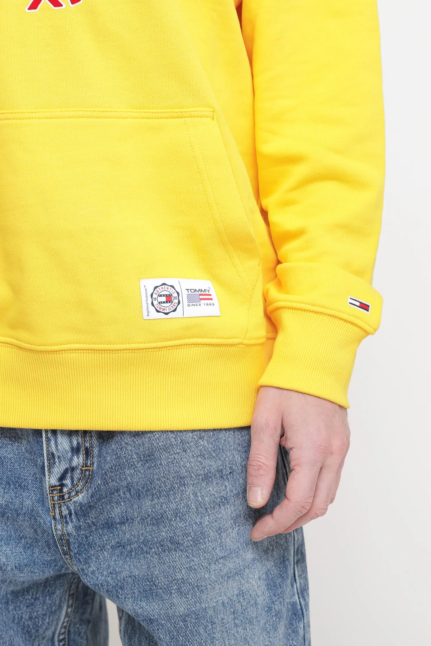 Tjm Reg Athletic Hoodie - Warm Yellow