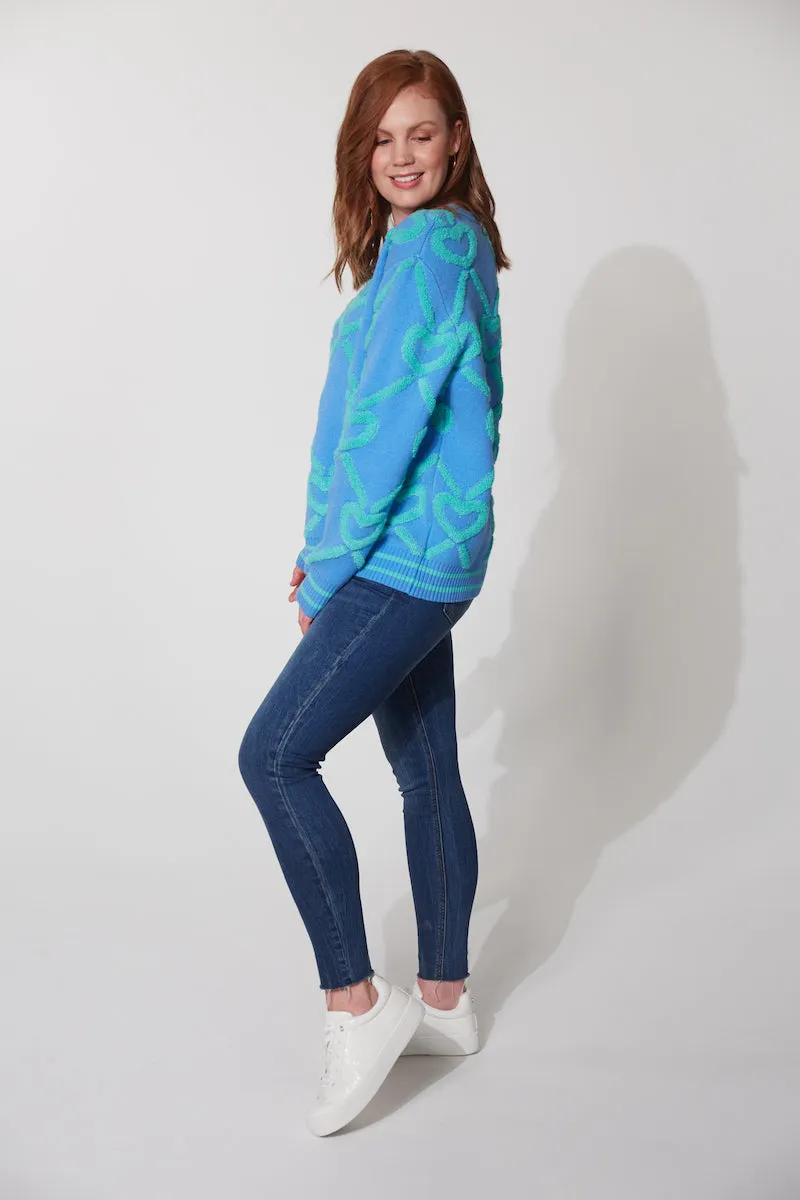 Tromso Jumper, Aquamarine