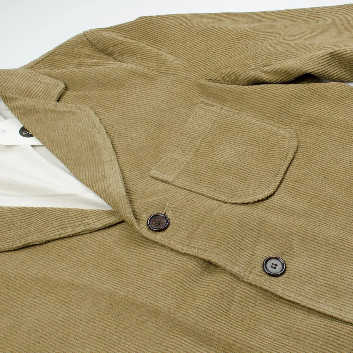 Universal Works - Three Button Jacket Cord - Taupe