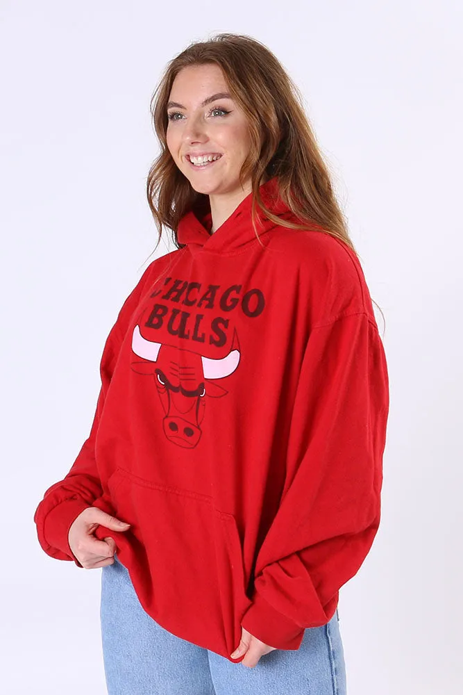 Vintage Chicago Bulls NBA Hoodie L