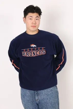 Vintage Denver Broncos NFL Fleece L