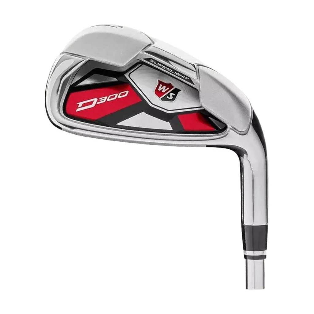 Wilson Staff D300 SL 4H, 5-PW Graphite Shaft Iron Set